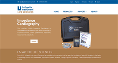 Desktop Screenshot of lafayettelifesciences.com